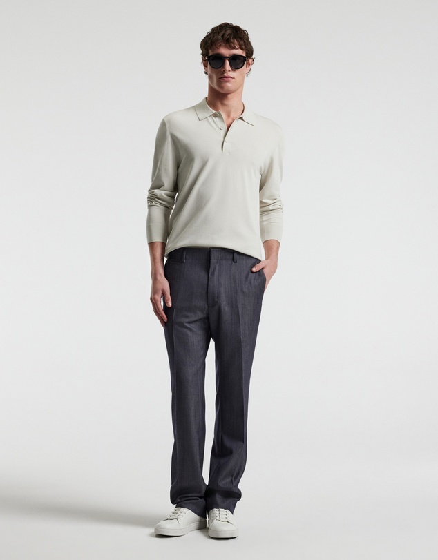 Calibre - Wool Denim Suit Pants Navy
