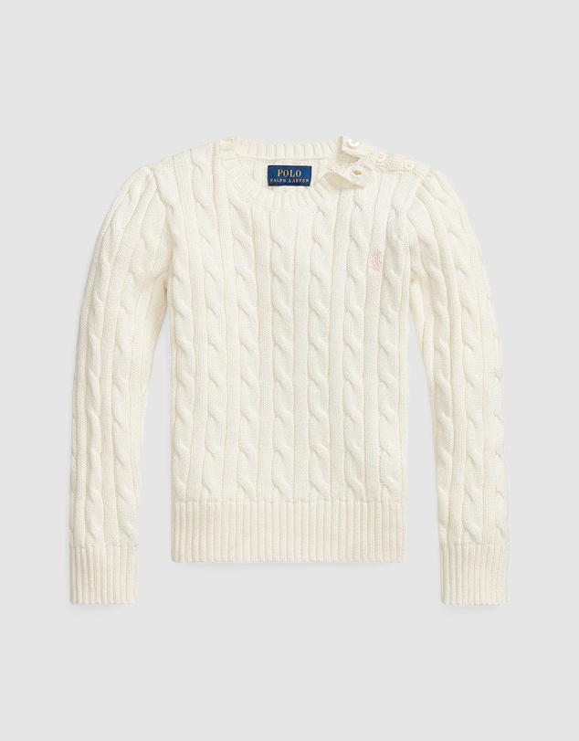 Polo Ralph Lauren - Cable-Knit Cotton Sweater - ICONIC EXCLUSIVE - Kids