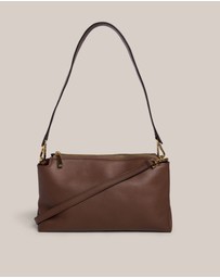 VESTIRSI - Clara Chocolate Shoulder Crossbody Bag