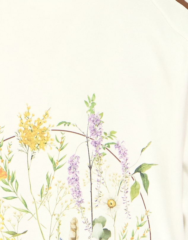 Belle & Bloom - Book Of Love Raglan Sleeve Oversized T-Shirt