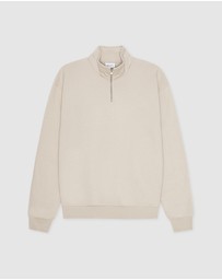 Les Deux - Crew Half-Zip Sweatshirt