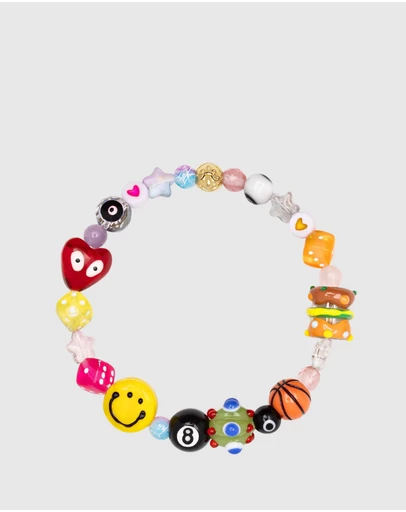 Nialaya Jewellery - Happy Life Beaded Bracelet