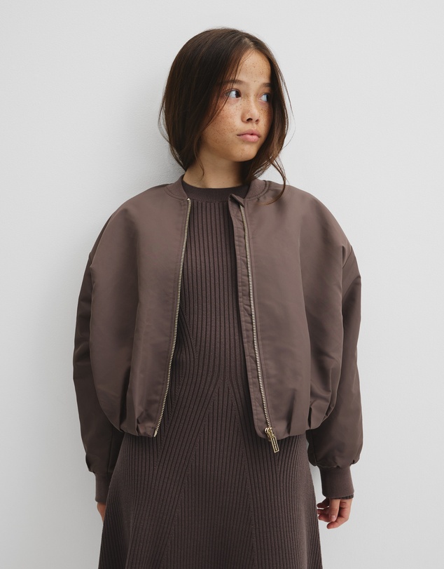 Country Road - Teen Gathered Bomber Jacket