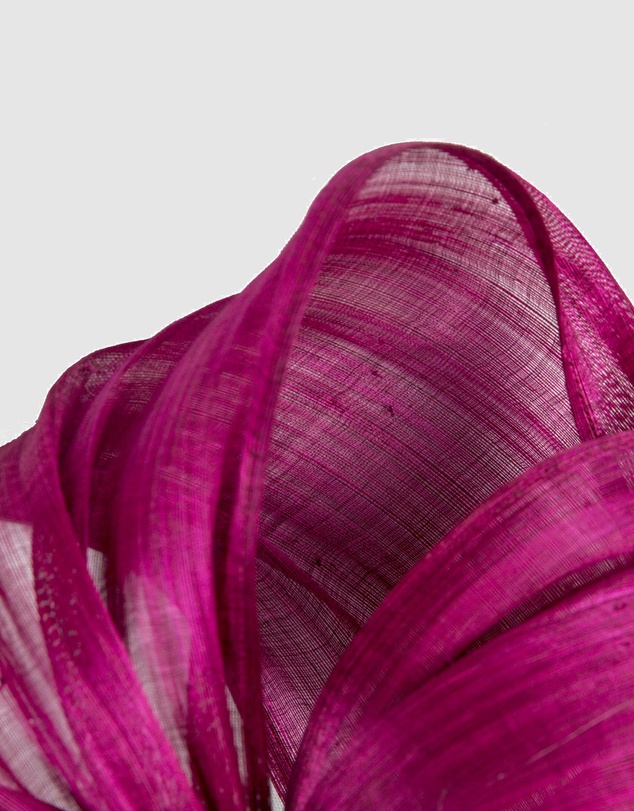 Fillies Collection - Bespoke Magenta Bow Racing Fascinator