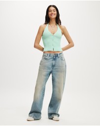 Cotton On - Knit Halter Vest