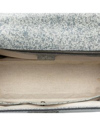 Pre-Loved by Azura Reborn - Pre-Loved Large Speckled Leather New Bamboo Top Handle Bag