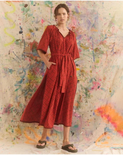 KINGA CSILLA - Souvenir Primavera Maxi Dress