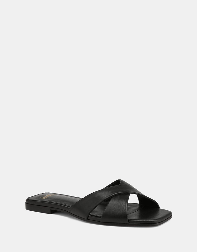 Wittner - Emery Flat Sandals Black Leather