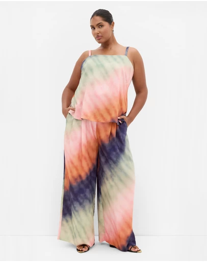 City Chic - Sunset Ombre Print Cami