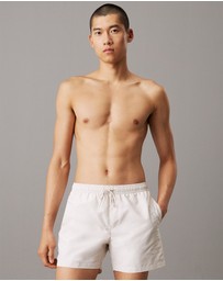 Calvin Klein - Logo Embroidery Medium Drawstring Swim Shorts