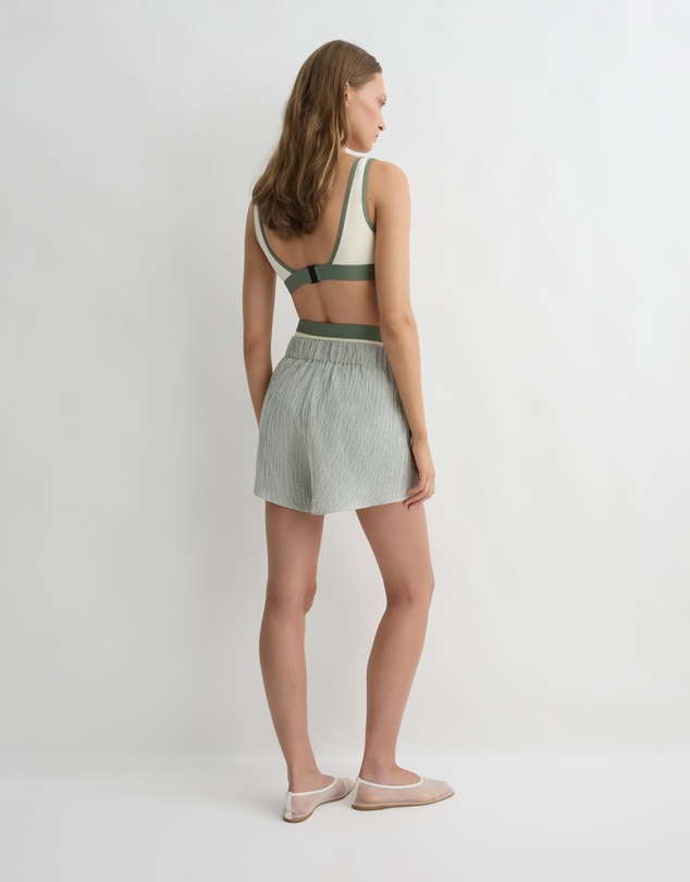 BONDI BORN - Hayden Bikini Top - Sage (Sculpteur®)