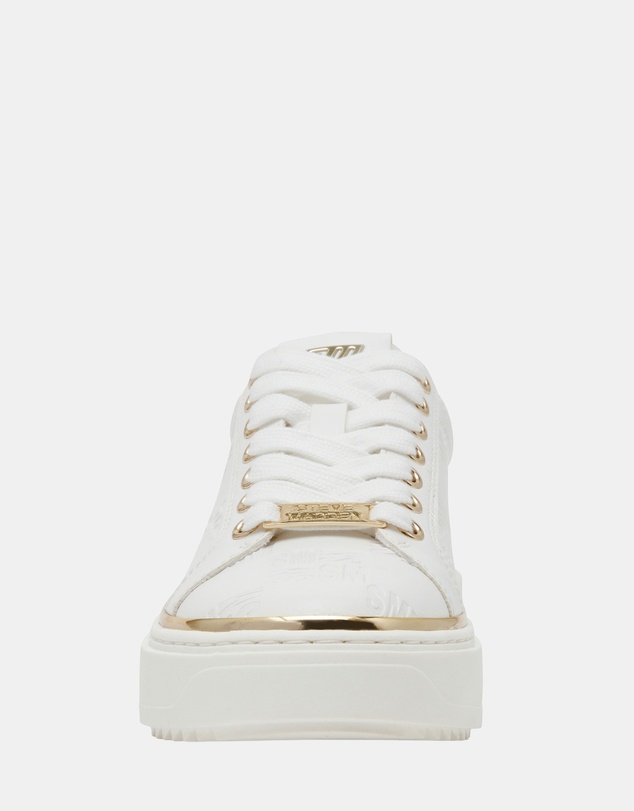Steve Madden - On-Stage2.0 White Gold Sneakers