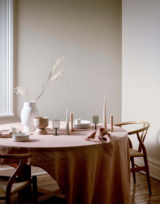 Aura Home - Vintage Pure Linen Napkin Set of 4
