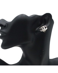 Pre-Loved by Azura Reborn - Pre-Loved Silver Plated CC Clip on Earrings