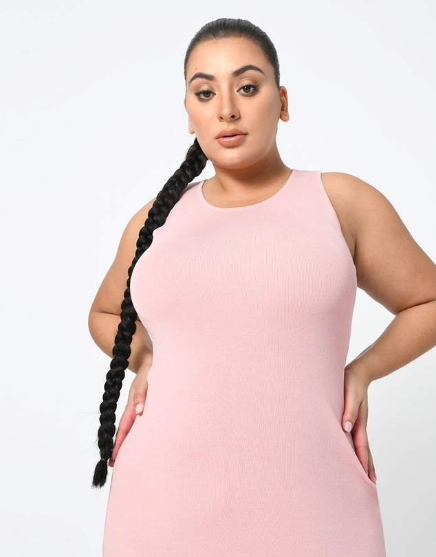 Forcast - Rylin Racer Back Knit Dress