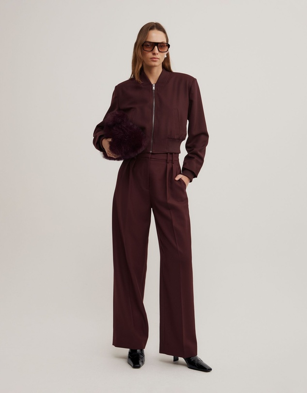 Witchery - Shoulder Pad Bomber Jacket