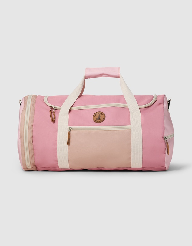 Crywolf - PACKABLE DUFFEL Blush Colourblock