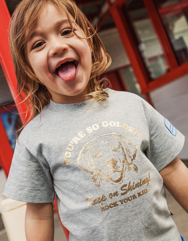 Rock Your Kid - Riley Tee in Golden Hour