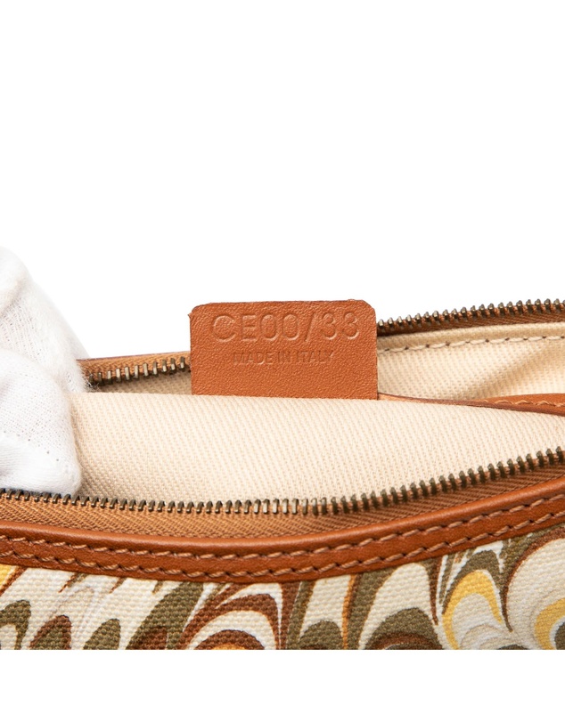 Pre-Loved by Azura Reborn - Pre-Loved Printed Canvas Shoulder Bag