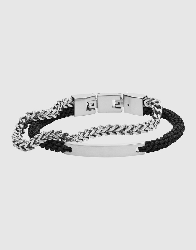 Fossil - Vintage Casual Silver Tone Bracelet