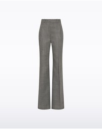 Carla Zampatti - Grey Melange Wool Suiting Pant