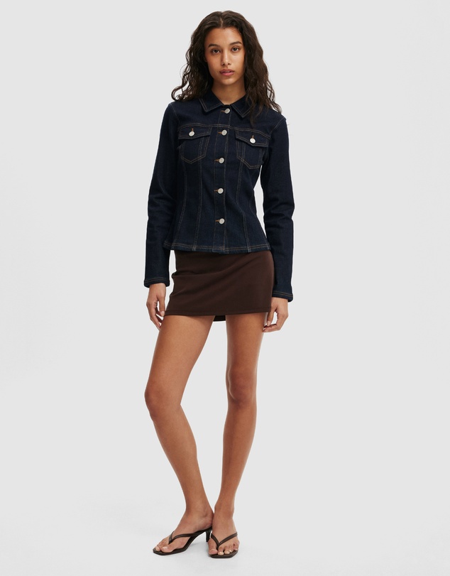 Cotton On - Fitted Denim Jacket