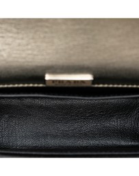 Pre-Loved by Azura Reborn - Pre-Loved Saffiano Trimmed Metallic Vitello Cahier Bag