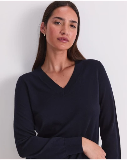Sportscraft - Francis Merino V Neck Knit