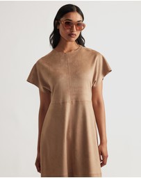 Decjuba - Clara Suede Midi Dress