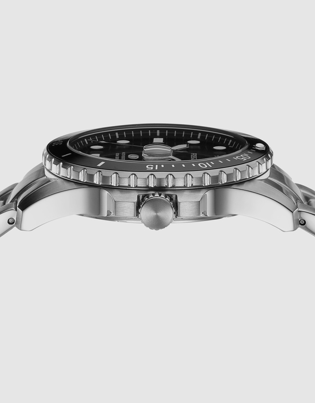 Fossil - Fossil Silver Tone Analogue Watch