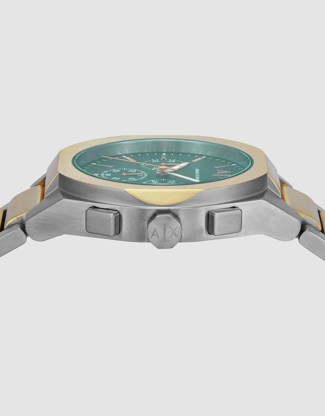Armani Exchange - Two Tone Chronograph Watch