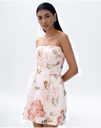 JUSTIN TONG - Ellaire Beaded Mini Dress