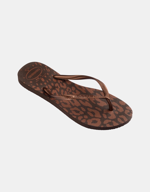 Havaianas - Slim Animal Print Thongs - Women's