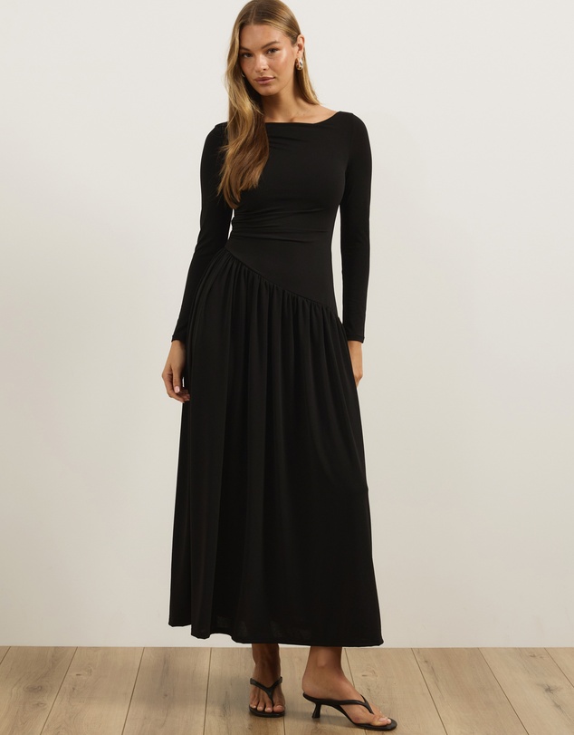 Atmos&Here - Rae Long Sleeve Maxi Dress