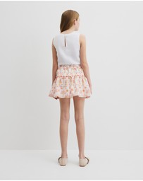Country Road - Sunset Print Skirt