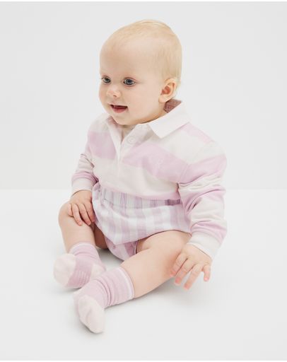 Cloud Pink Stripe