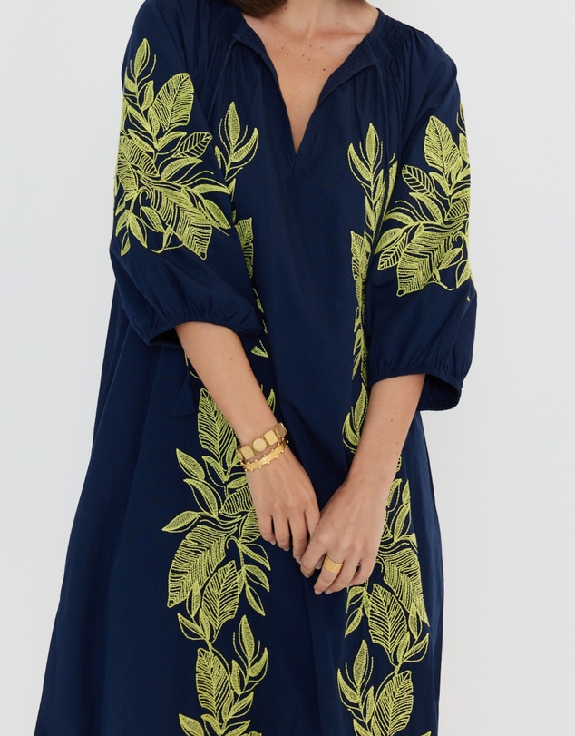 ALEXANDRA - Lindox Dress Navy