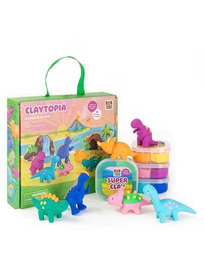 Tiger Tribe - Claytopia - Dinosaur World