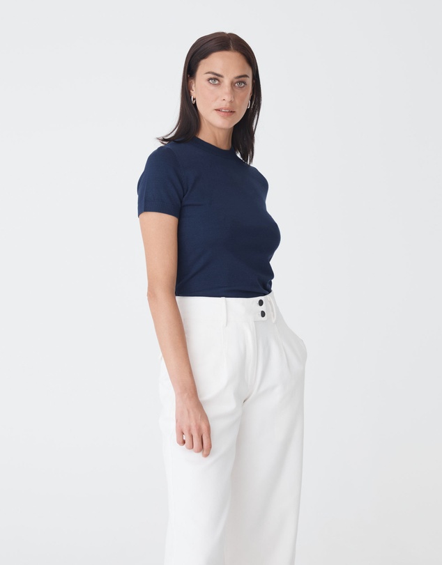 Forcast - Catherine Short Sleeve Knit