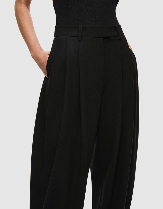 MISHA - Mezzaluna Pleated Barrell Leg Trousers