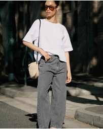 Ceres Life - Maggie Tapered Barrel Jean