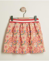 PLAY etc - Kaleidoscope Retro Mini Skirt - Kids-Teens