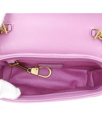 Pre-Loved by Azura Reborn - Pre-Loved Super Mini GG Marmont Matelasse Canvas Flap Crossbody