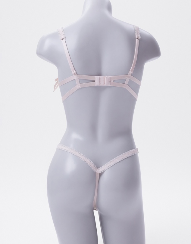 Bras N Things - Night Games Blushing Erotic Set - Light Pink