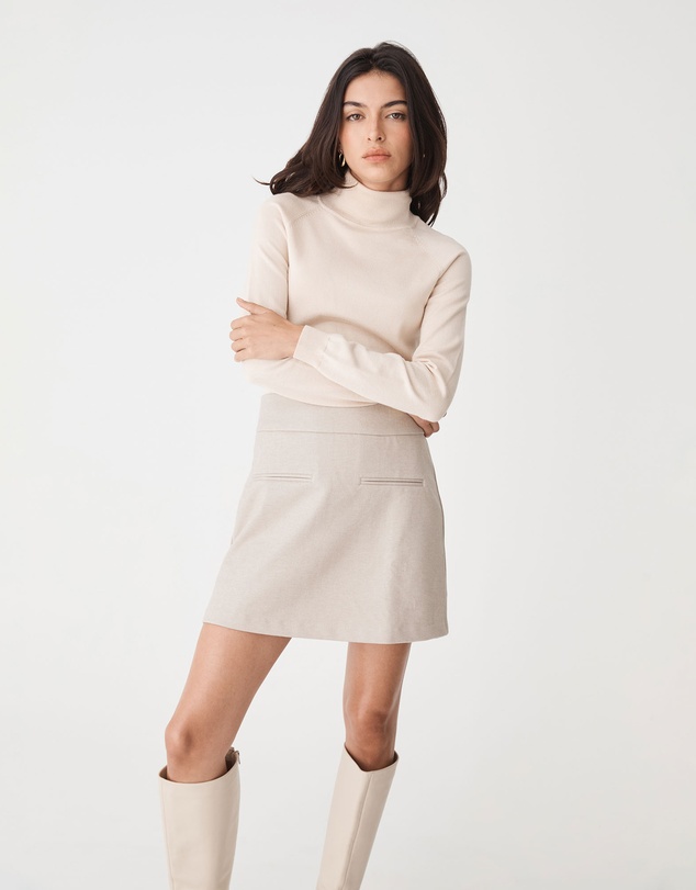 Forcast - Lara A-line Mini Skirt