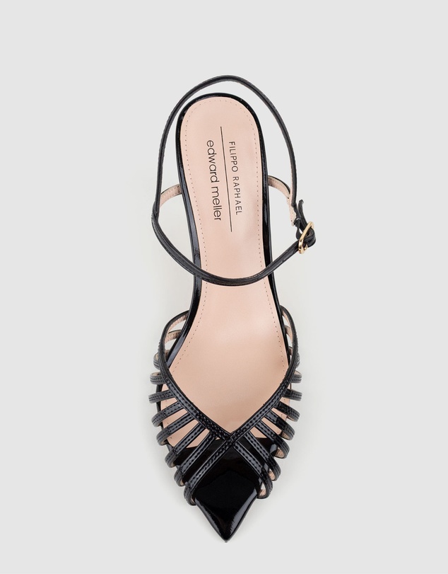 Edward Meller - OLIVIA85 Pointed Open Toe Strappy Sandal