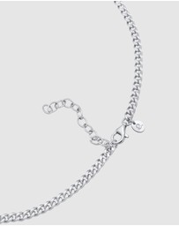 Elli Jewelry - Necklace Cuff Basic in 925 sterling silver