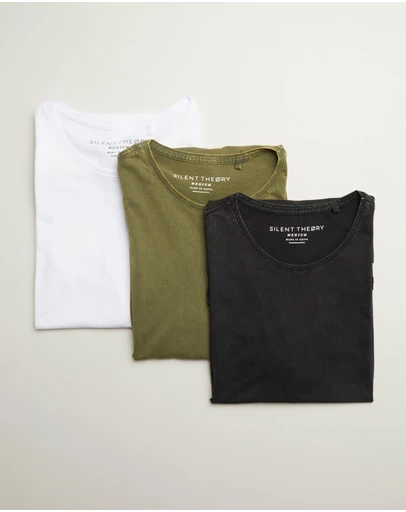 Silent Theory - 3-Pack Acid Tail Tee