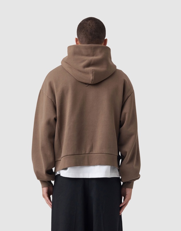 Zanerobe - Box Crop Hood GD Choc
