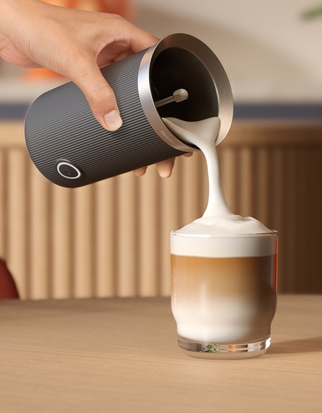 Philips - Baristina Milk Frother Silhouette Black